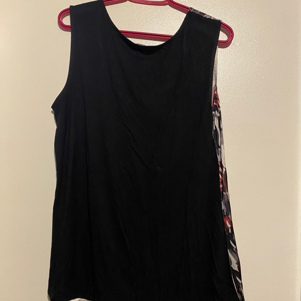 ADDITION ELLE SLEEVELESS PLEATED TOP - Picture 11 of 13
